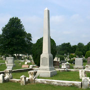 Image of multiple grave sites.