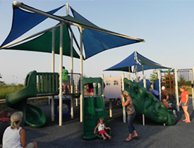 Image 3 of Joseph A. Dyke playground under construction